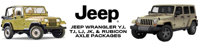Jeep Wrangler Axle Parts