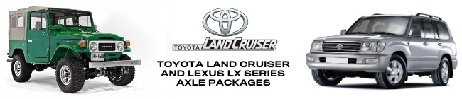 Toyota Land Cruiser Axle Parts